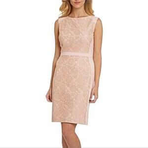 Antonio‎ Melani Pale Pink Elegant Lace Party Cocktail Dress Size 10